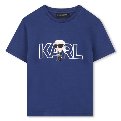 Kurz&auml;rmeliges T-Shirt KARL LAGERFELD KIDS JUNGE