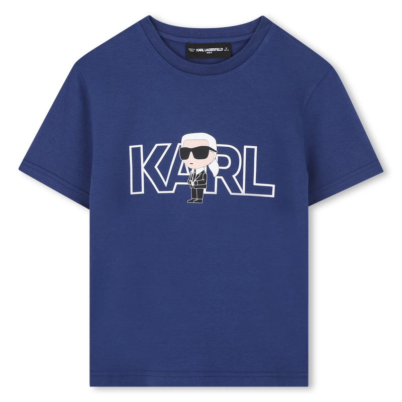 Kurz&auml;rmeliges T-Shirt KARL LAGERFELD KIDS 
                        JUNGE