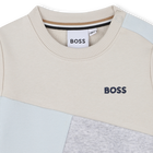 Sweatshirt mit Rundhalsausschnitt BOSS 
                    JUNGE