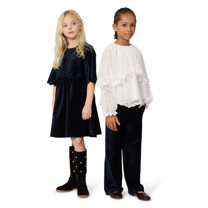 Ballerinas aus Lammfell CHLOE 
                        M&Auml;DCHEN