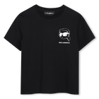 T-Shirt mit kurzen &Auml;rmeln KARL LAGERFELD KIDS 
                    JUNGE