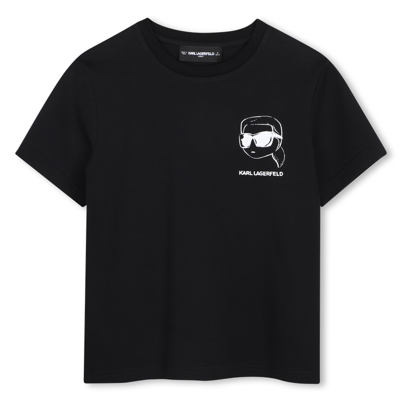 T-Shirt mit kurzen &Auml;rmeln KARL LAGERFELD KIDS 
                        JUNGE