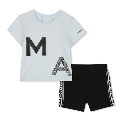 Baumwoll-T-Shirt und Shorts MARC JACOBS UNISEX