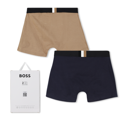 2er-Pack Boxershorts aus Jersey BOSS JUNGE