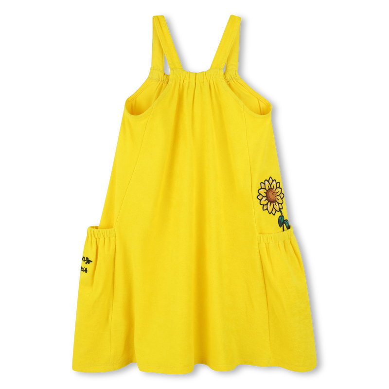 Frotteekleid mit Stickereien KENZO KIDS 
                        M&Auml;DCHEN