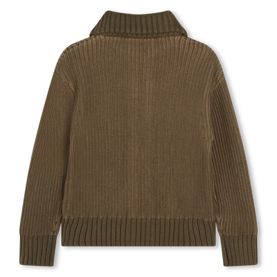 Strickcardigan mit Zip TIMBERLAND JUNGE