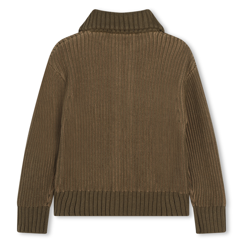 Strickcardigan mit Zip TIMBERLAND 
                        JUNGE