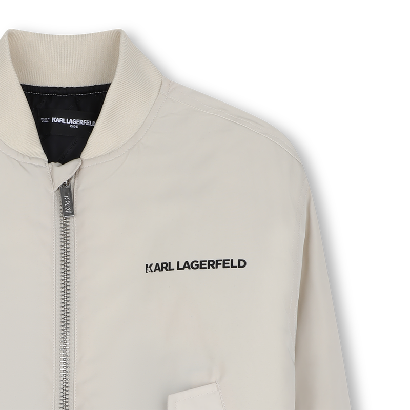 Bomber aus Stoff KARL LAGERFELD KIDS 
                        JUNGE