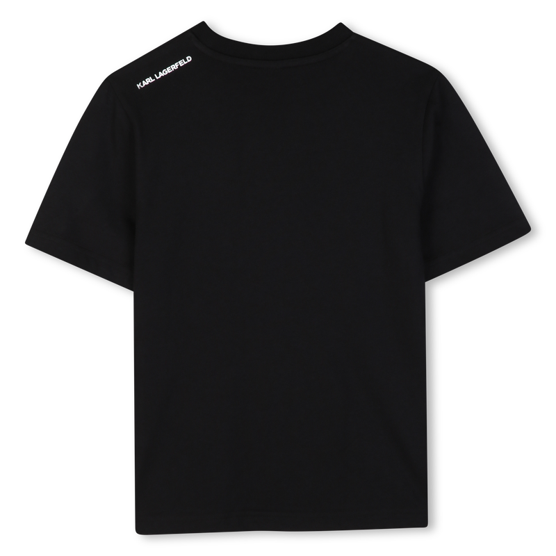 Set mit 2 kurz&auml;rmeligen t-shirts KARL LAGERFELD KIDS 
                        JUNGE