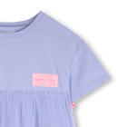 Kleid aus bi-material BILLIEBLUSH 
                    M&Auml;DCHEN