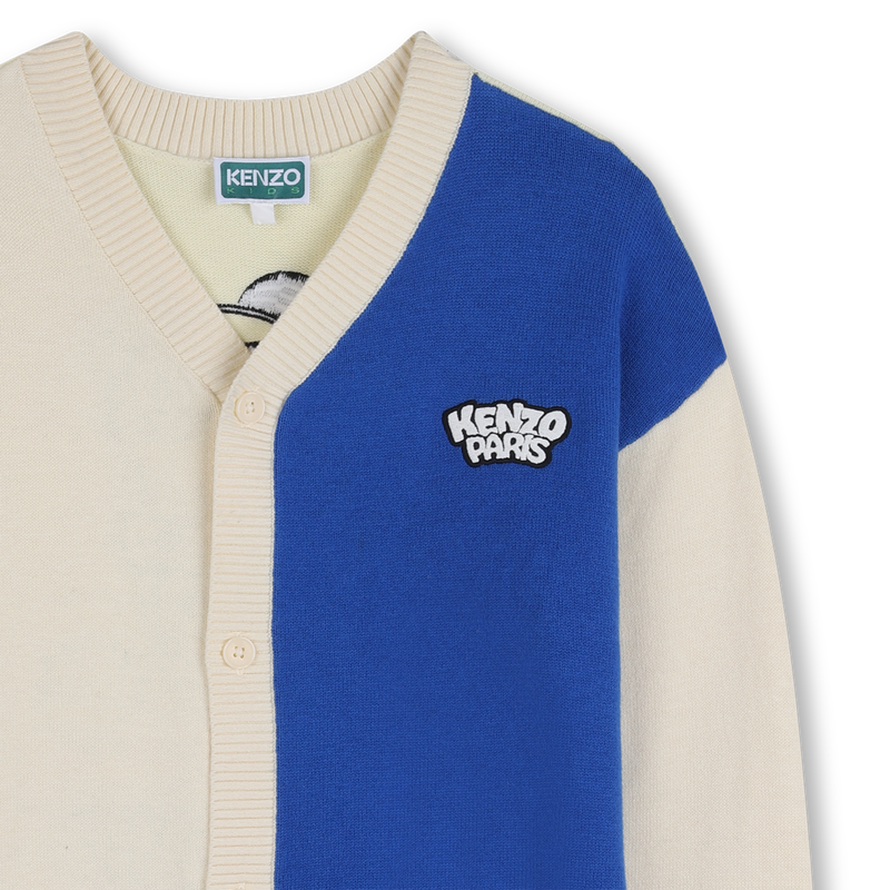 STRICKJACKE MIT V-AUSSCHNITT KENZO KIDS 
                        JUNGE