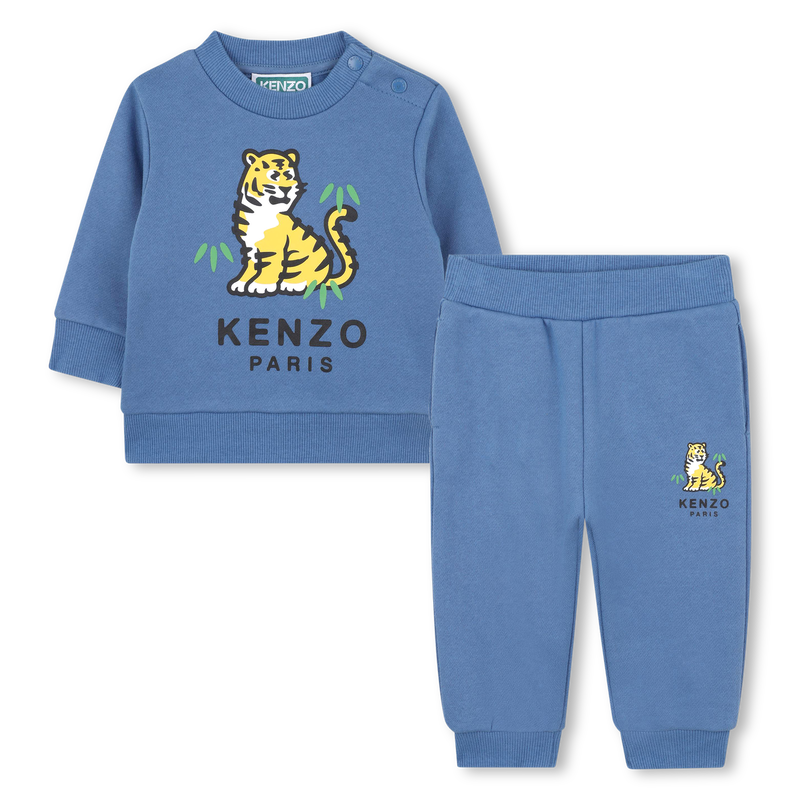 Set aus Sweatshirt und Hose aus Fleece KENZO KIDS 
                        UNISEX