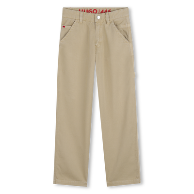 HOSE MIT STEPPN&Auml;HTEN HUGO JUNGE