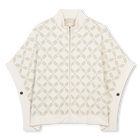 Poncho mit Rei&szlig;verschluss, CREME, hi-res