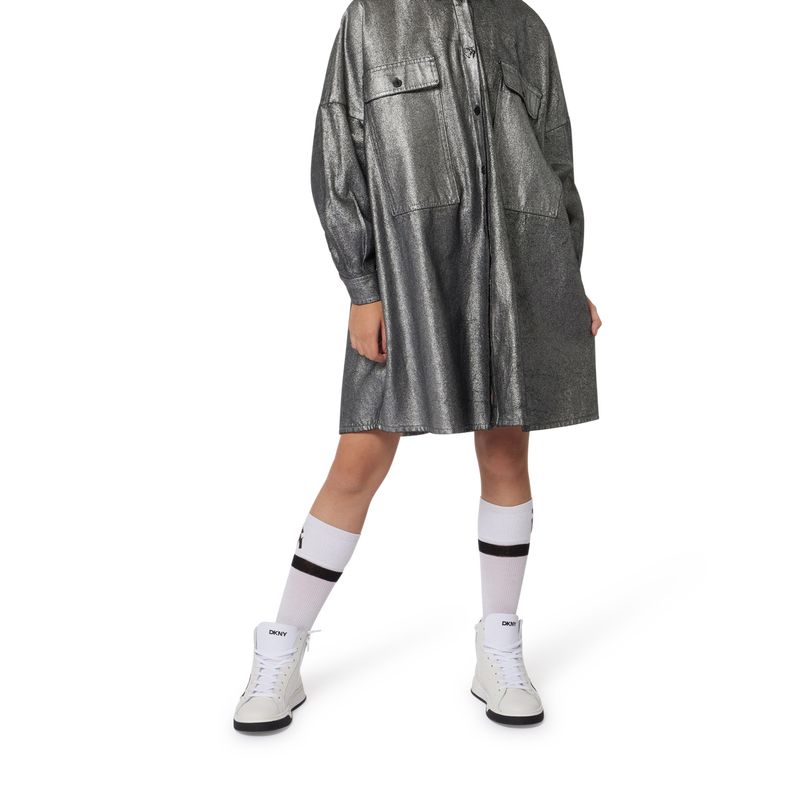 Strickm&uuml;tze mit Umschlag DKNY 
                        M&Auml;DCHEN