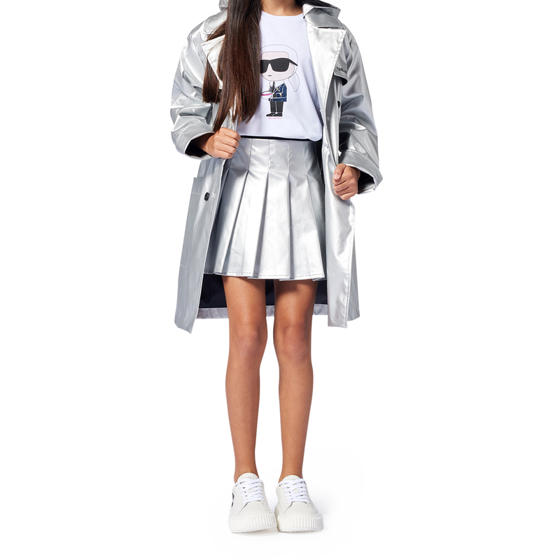 Verstellbares Cap mit Badge KARL LAGERFELD KIDS 
                        M&Auml;DCHEN