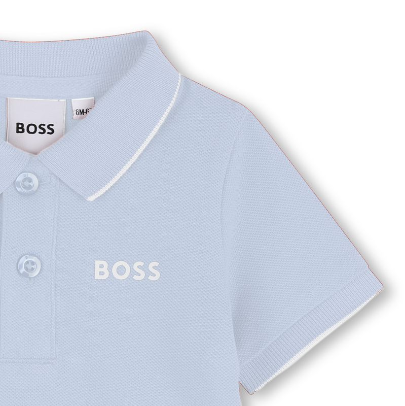 KURZ&Auml;RMELIGES POLOSHIRT BOSS 
                        JUNGE