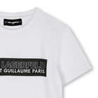 Kurz&auml;rmeliges T-Shirt KARL LAGERFELD KIDS 
                    JUNGE