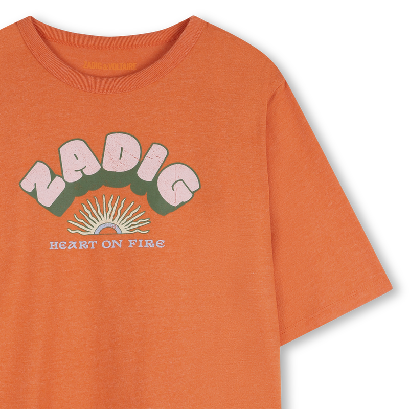 KURZ&Auml;RMELIGES T-SHIRT ZADIG & VOLTAIRE 
                        M&Auml;DCHEN