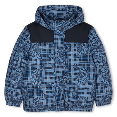 Daunenjacke aus Polyester KENZO KIDS JUNGE