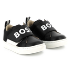 Ledersneaker mit Klettriemen BOSS 
                    JUNGE