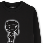 Sweatshirt aus doppeltem Jersey KARL LAGERFELD KIDS 
                    JUNGE