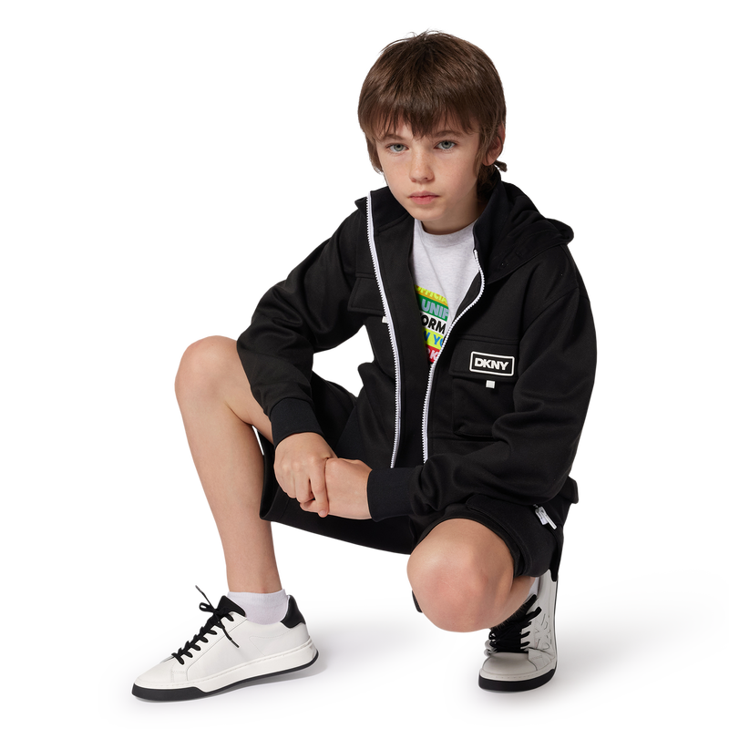 Ledersneaker mit Schn&uuml;rung DKNY 
                    UNISEX