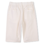 Einfarbige Baumwoll-Bermudas KENZO KIDS 
                    JUNGE