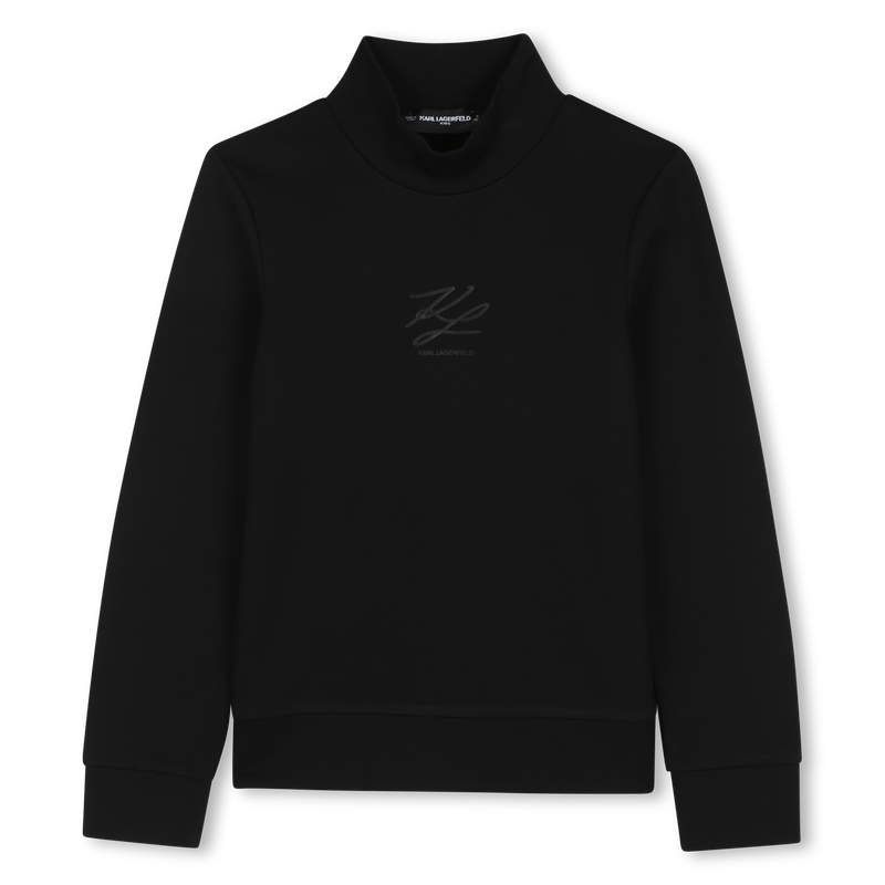 Langarmshirt KARL LAGERFELD KIDS 
                        M&Auml;DCHEN