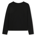 Lang&auml;rmeliges T-Shirt aus Jersey MICHAEL KORS 
                    M&Auml;DCHEN