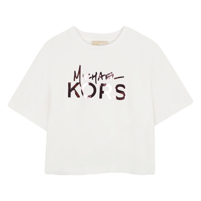 T-Shirt mit kurzen &Auml;rmeln MICHAEL KORS M&Auml;DCHEN