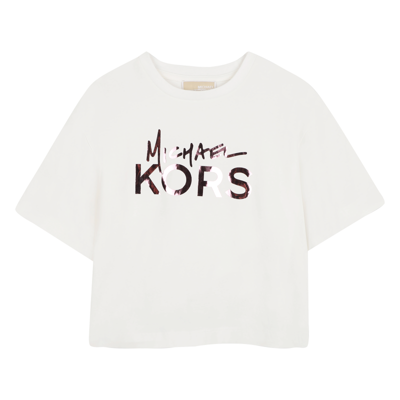 T-Shirt mit kurzen &Auml;rmeln MICHAEL KORS 
                        M&Auml;DCHEN