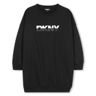 Kleid aus Fleece DKNY 
                    M&Auml;DCHEN