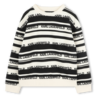 Gestreiftes Sweatshirt KARL LAGERFELD KIDS 
                    JUNGE