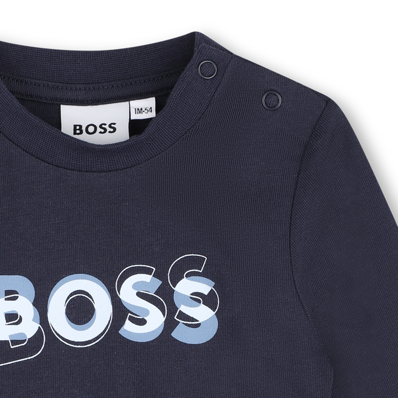 Hose, Cardigan und T-Shirt Set BOSS 
                        JUNGE