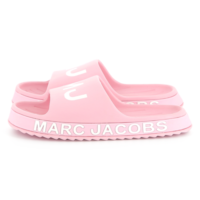 Zweifarbige Pantoletten MARC JACOBS M&Auml;DCHEN
