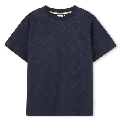 KURZ&Auml;RMELIGES T-SHIRT BOSS JUNGE