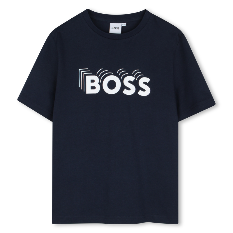 KURZ&Auml;RMELIGES T-SHIRT BOSS 
                        JUNGE