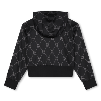 Bedrucktes Kapuzen-Sweatshirt HUGO MÄDCHEN