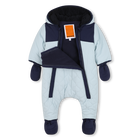Zweifarbiger Jumpsuit mit Rei&szlig;verschluss, WOLKE BLAU, hi-res
