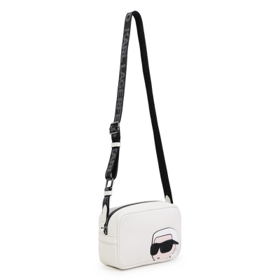 Verstellbare Handtasche Badge KARL LAGERFELD KIDS MÄDCHEN