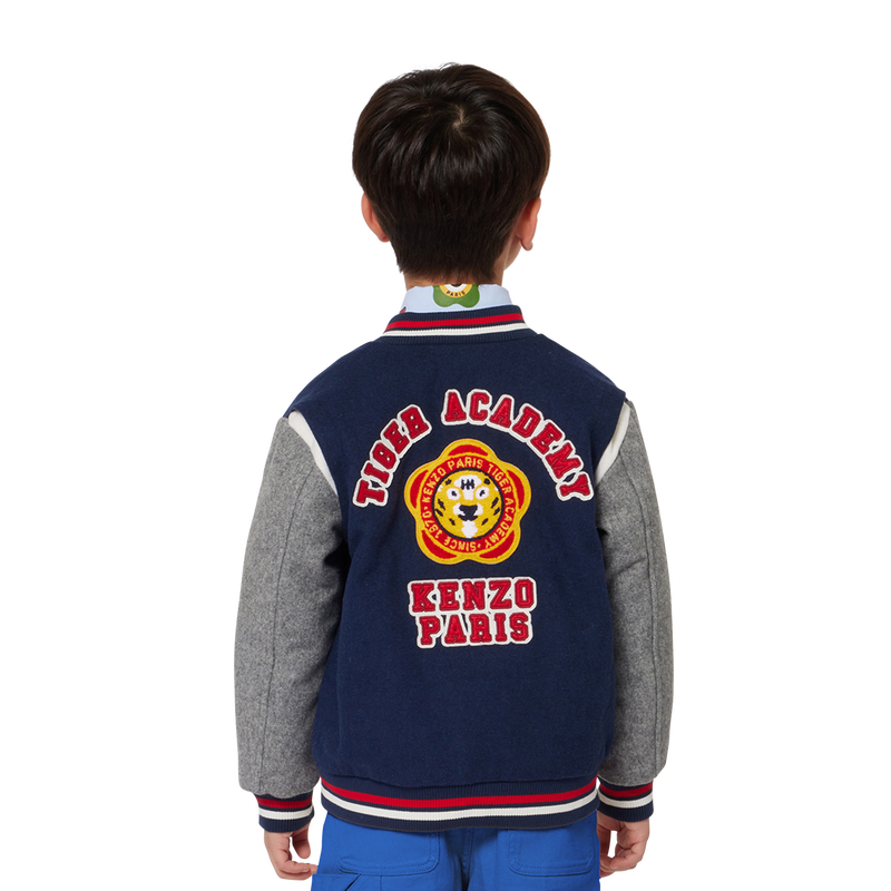 Jacke aus Wollstoff KENZO KIDS 
                        JUNGE