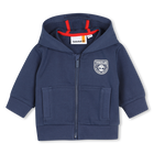 Jogger-sweatshirt mit kapuze, SCHIEFERBLAU, hi-res