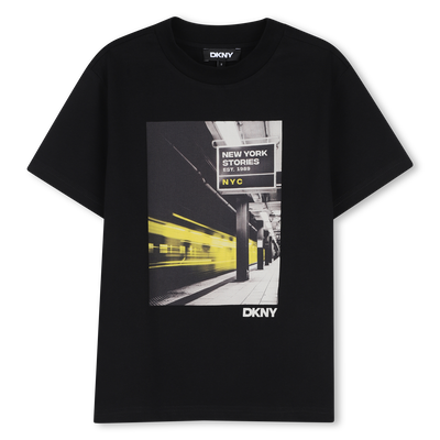 T-Shirt mit kurzen &Auml;rmeln DKNY JUNGE