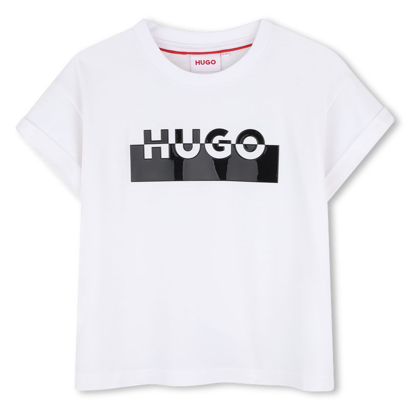 Kurz&auml;rmeliges T-Shirt HUGO 
                        M&Auml;DCHEN