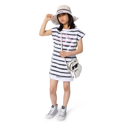 Sneaker zum schn&uuml;ren KARL LAGERFELD KIDS M&Auml;DCHEN