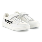 Schn&uuml;rsneaker mit Klett BOSS 
                    JUNGE