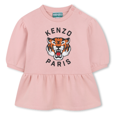 Kleid aus Fleece KENZO KIDS MÄDCHEN