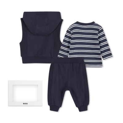 Hose, Cardigan und T-Shirt Set BOSS JUNGE