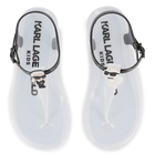 Sandalen mit verstellbaren riemen KARL LAGERFELD KIDS 
                    M&Auml;DCHEN